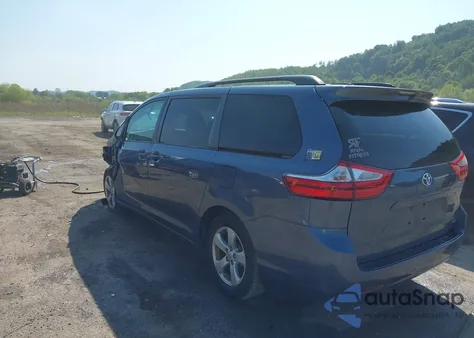 2015 Toyota Sienna Le 8 Passenger from USA, damaged, VIN 5TDKK3DC0FS667195